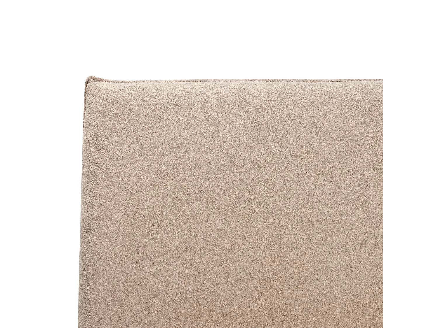 Waterbed Boucle LAVAUR 160 x 200 cm (EU King Size) Taupe