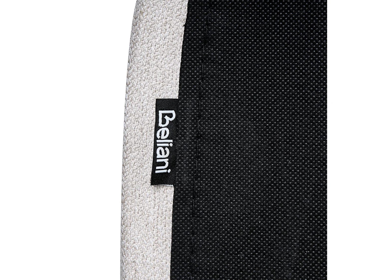 Wasserbett Stoff VAUCLUSE 180 x 200 cm Cremeweiss