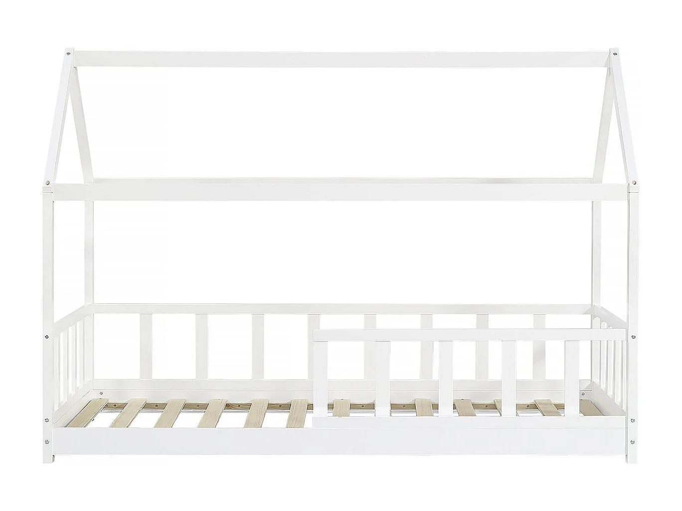 Letto a soppalco per bambini "Mila" - 90 x 190 cm - Bianco