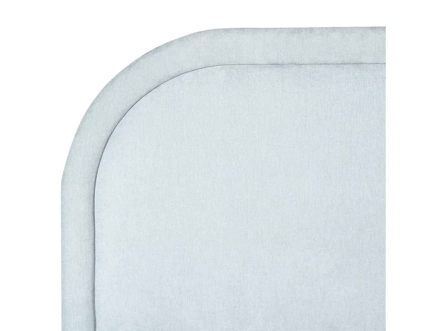 Lit ottoman Tissu QUILLIEN 180 x 200 cm Bleu clair