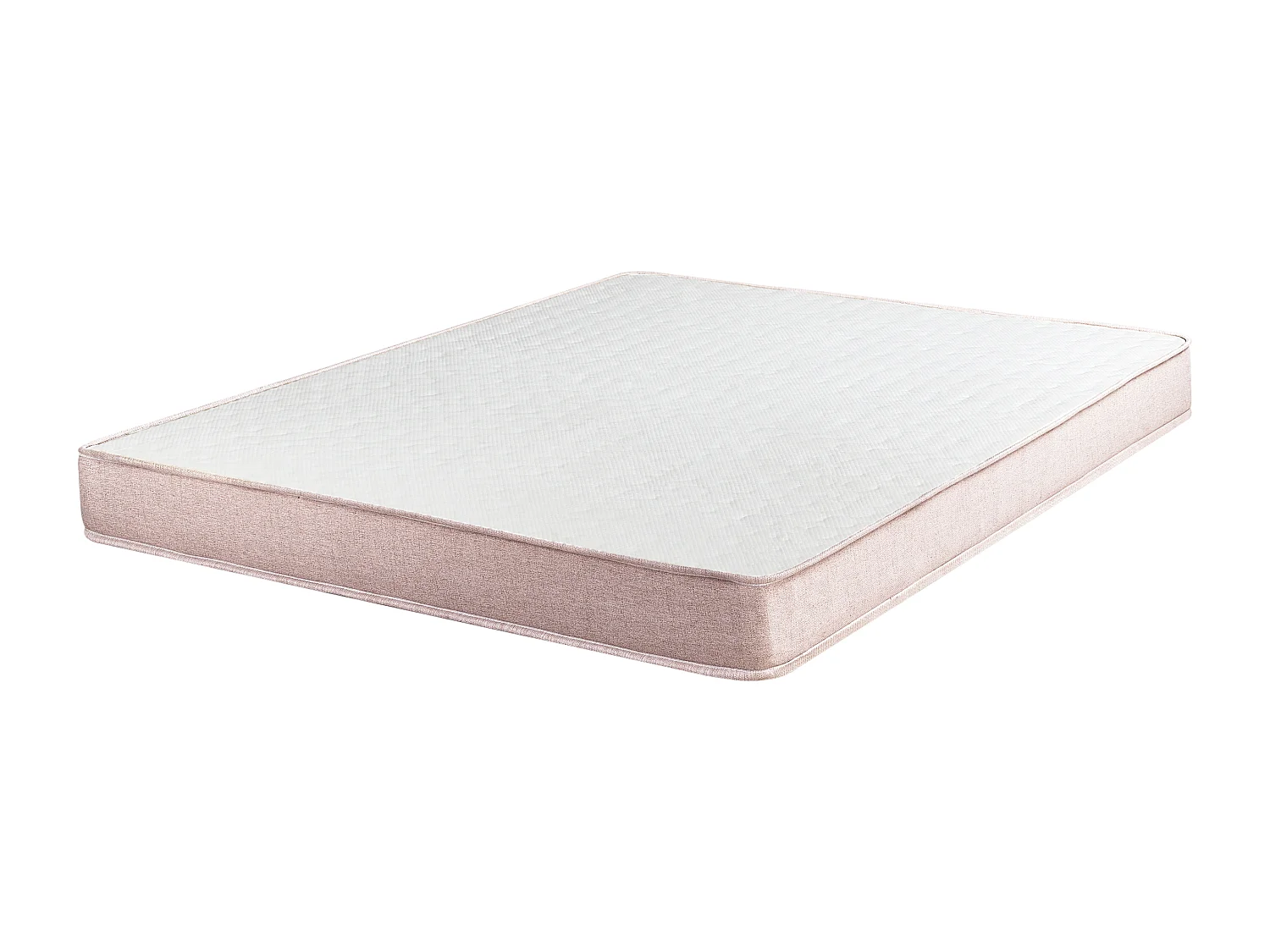 Cama sin cabecero Tela COUNTESS 160 x 200 cm Beige