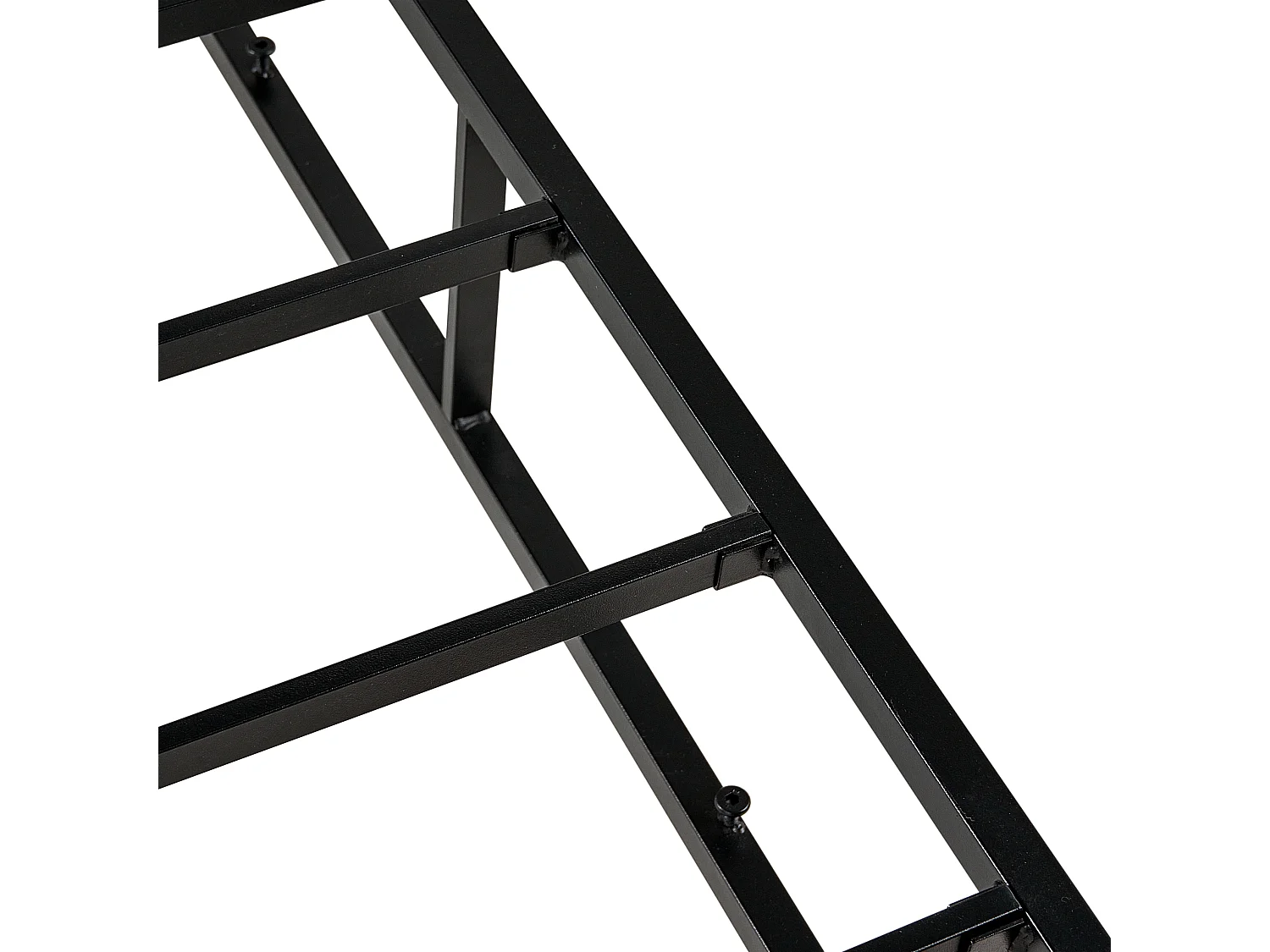 Lit sans tête de lit Tissu COUNTESS 160 x 200 cm Beige