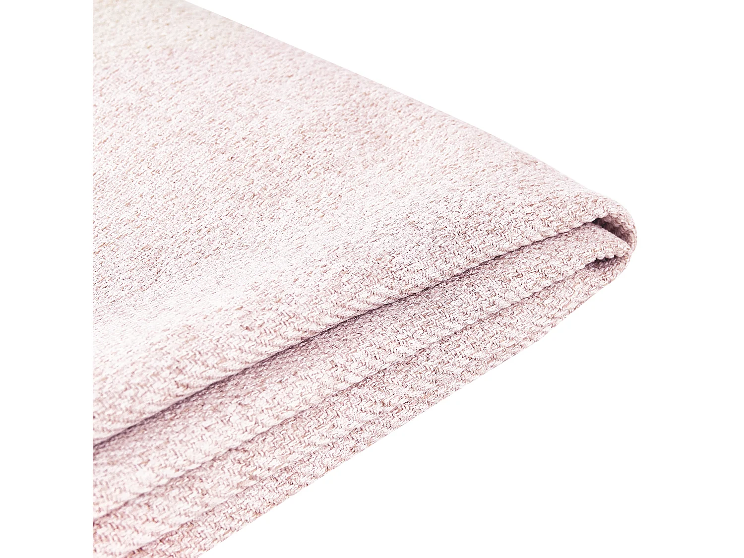 Lit sans tête de lit Tissu COUNTESS 160 x 200 cm Beige