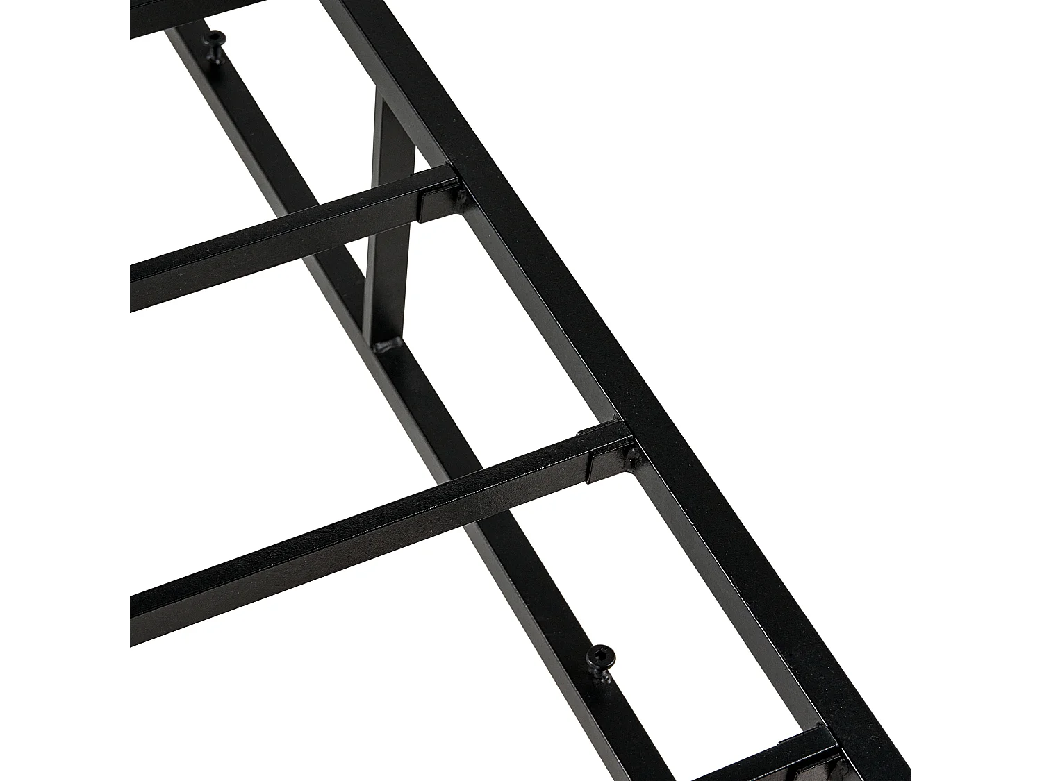 Lit sans tête de lit Tissu COUNTESS 160 x 200 cm Beige