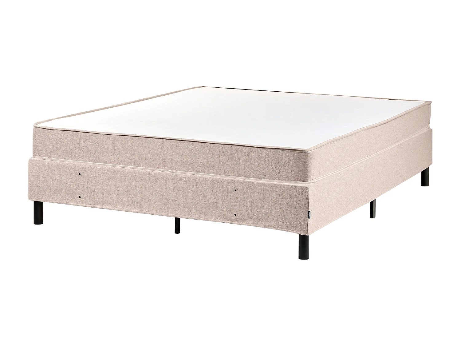 Łóżko bez zagłówka COUNTESS 160 x 200 cm Beżowy