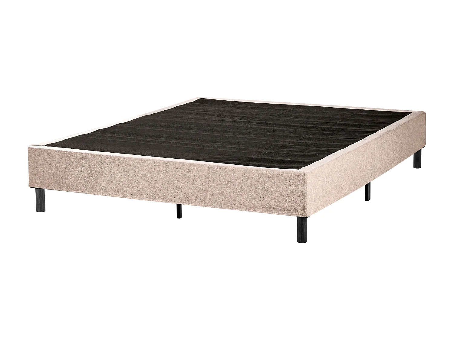 Łóżko bez zagłówka COUNTESS 160 x 200 cm Beżowy