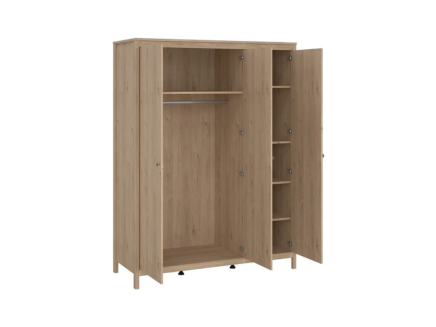 Armoire 3 portes L150 cm - BARCELONE