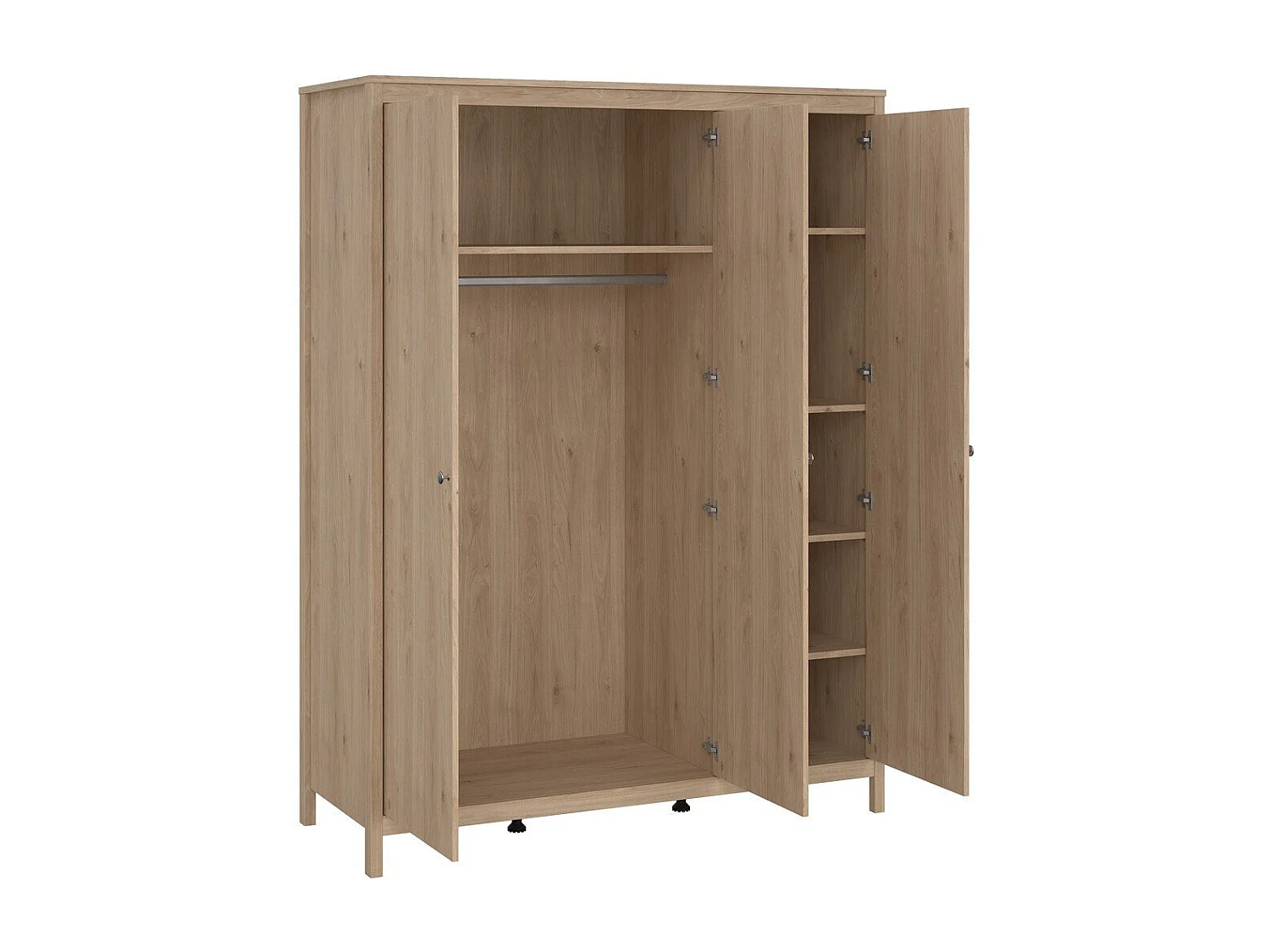 Armoire 3 portes L150 cm - BARCELONE