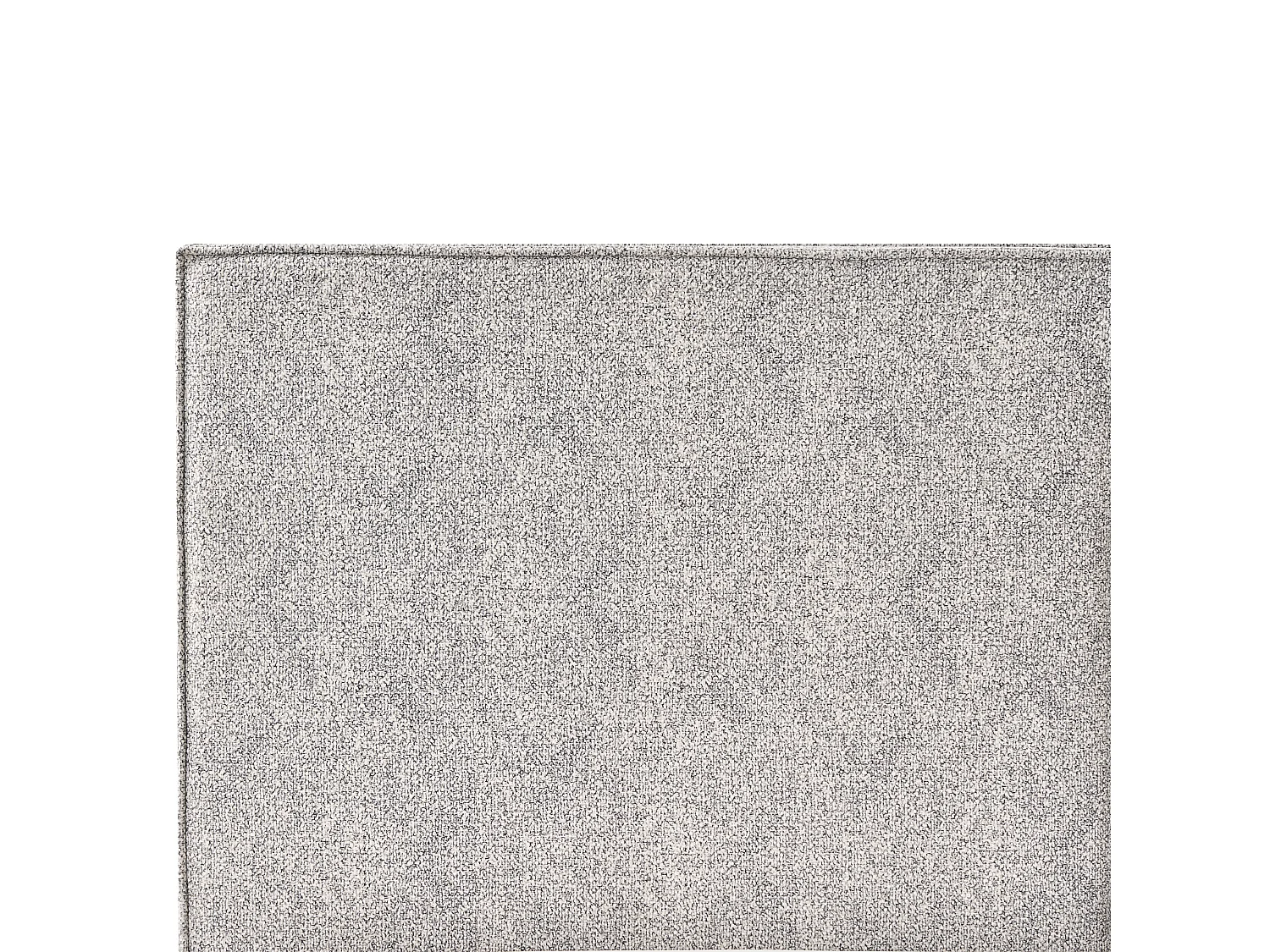 Bett mit Stauraum Strickvelours MOISSAC 180 x 200 cm Grau / Beige