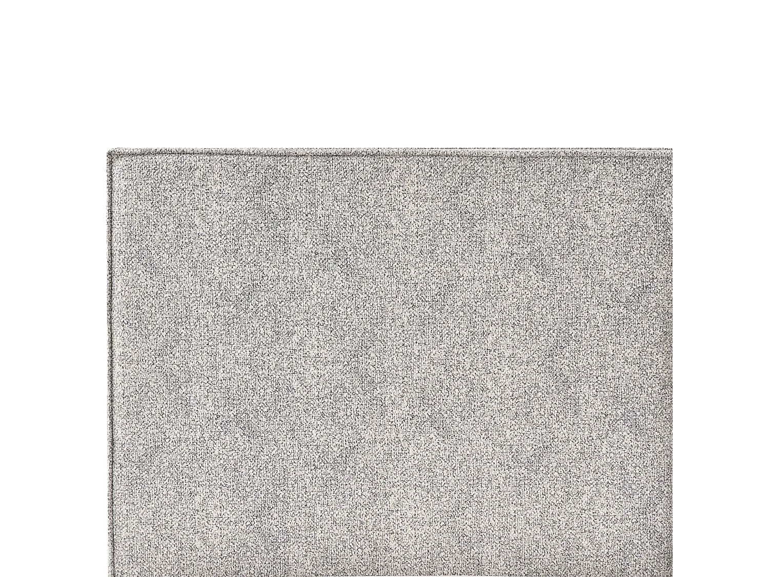 Bett mit Stauraum Strickvelours MOISSAC 180 x 200 cm Grau / Beige