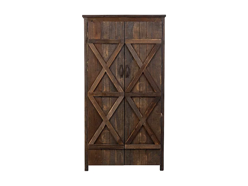 Roupeiro em madeira 78x40x148 cm