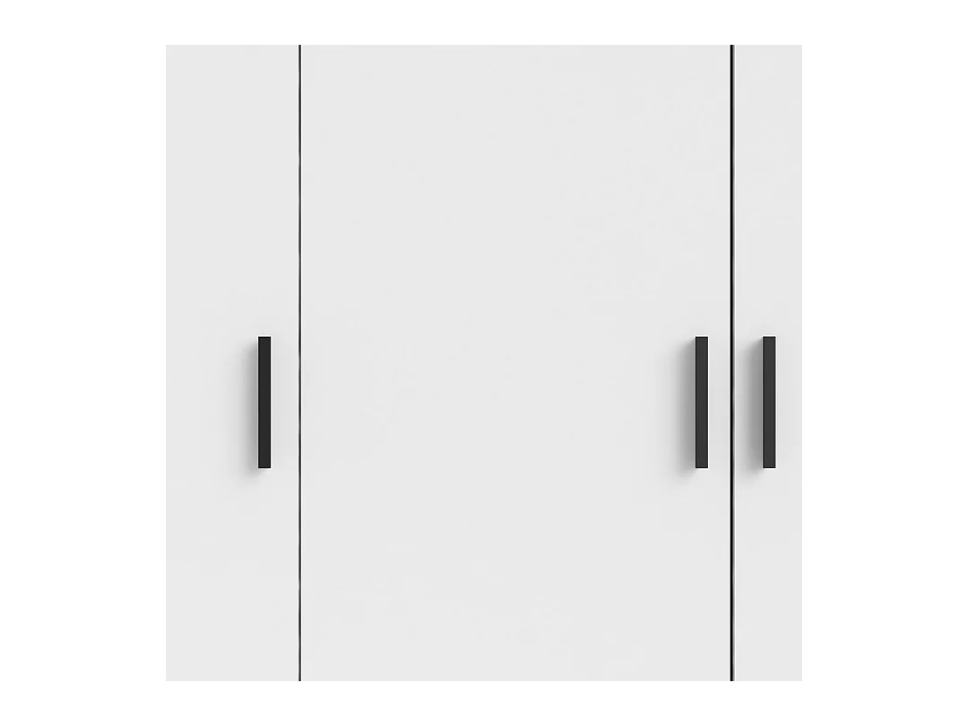 Armoire 4 portes et 3 tiroirs L196 cm - PRINT