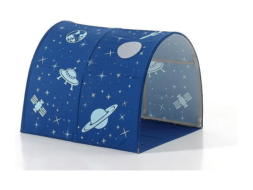 Pack - Lit Enfant, Tente & Tunnel "Pino Astronaute II" Blanc