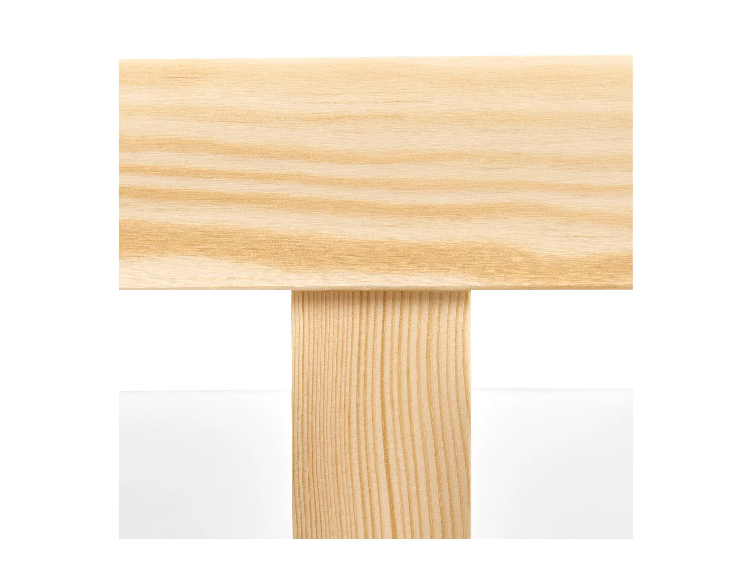 Letto singolo legno chiaro per bambini 90 x 200 cm MEYMAC