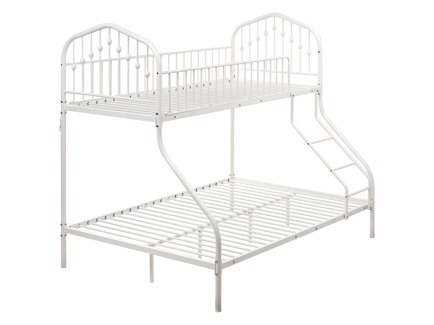Bunk Bed Metal CHAMONIX 90/140 x 200 cm White