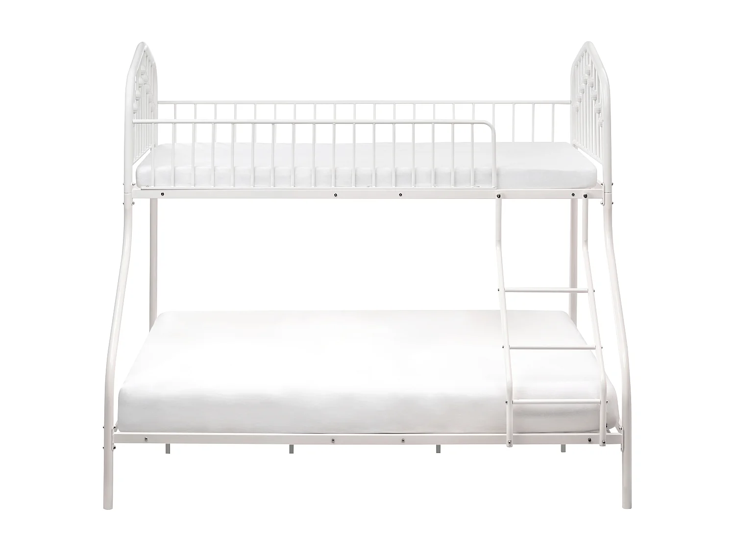 Bunk Bed Metal CHAMONIX 90/140 x 200 cm White