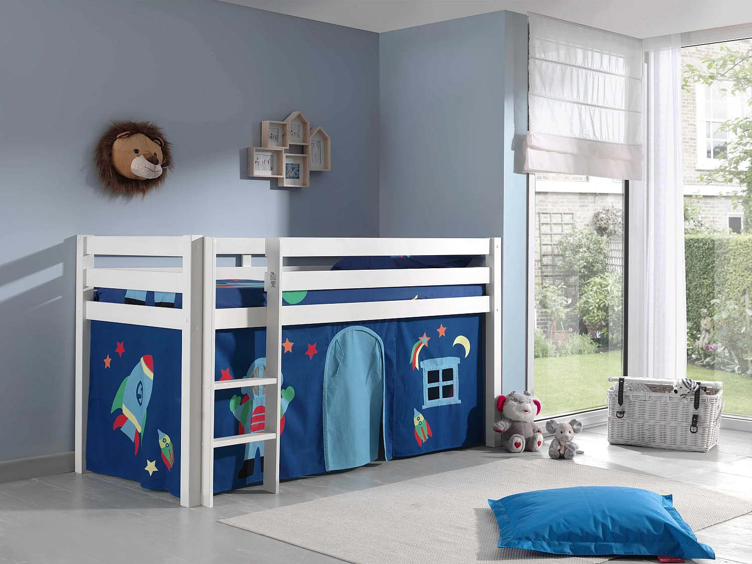 Lit Enfant "Pino Astronaute II" Blanc