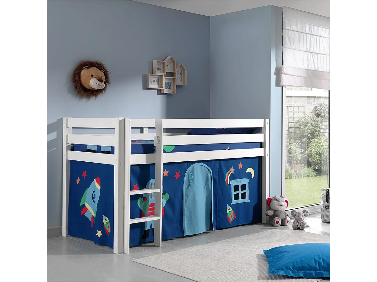 Lit Enfant "Pino Astronaute II" Blanc