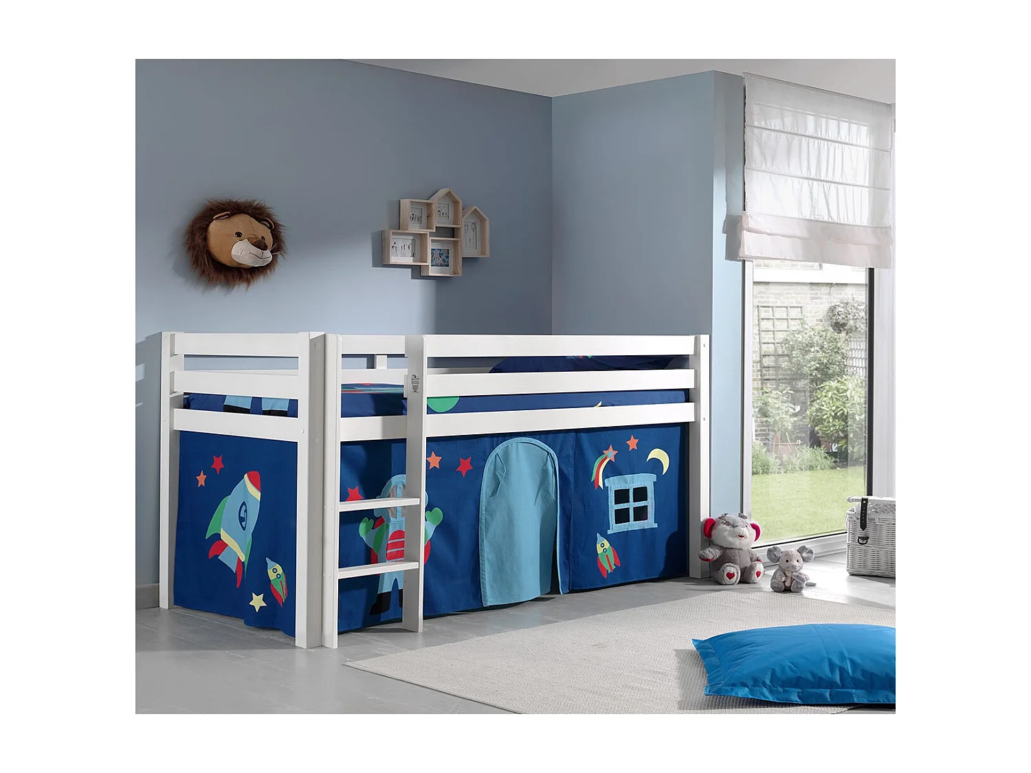 Lit Enfant "Pino Astronaute II" Blanc