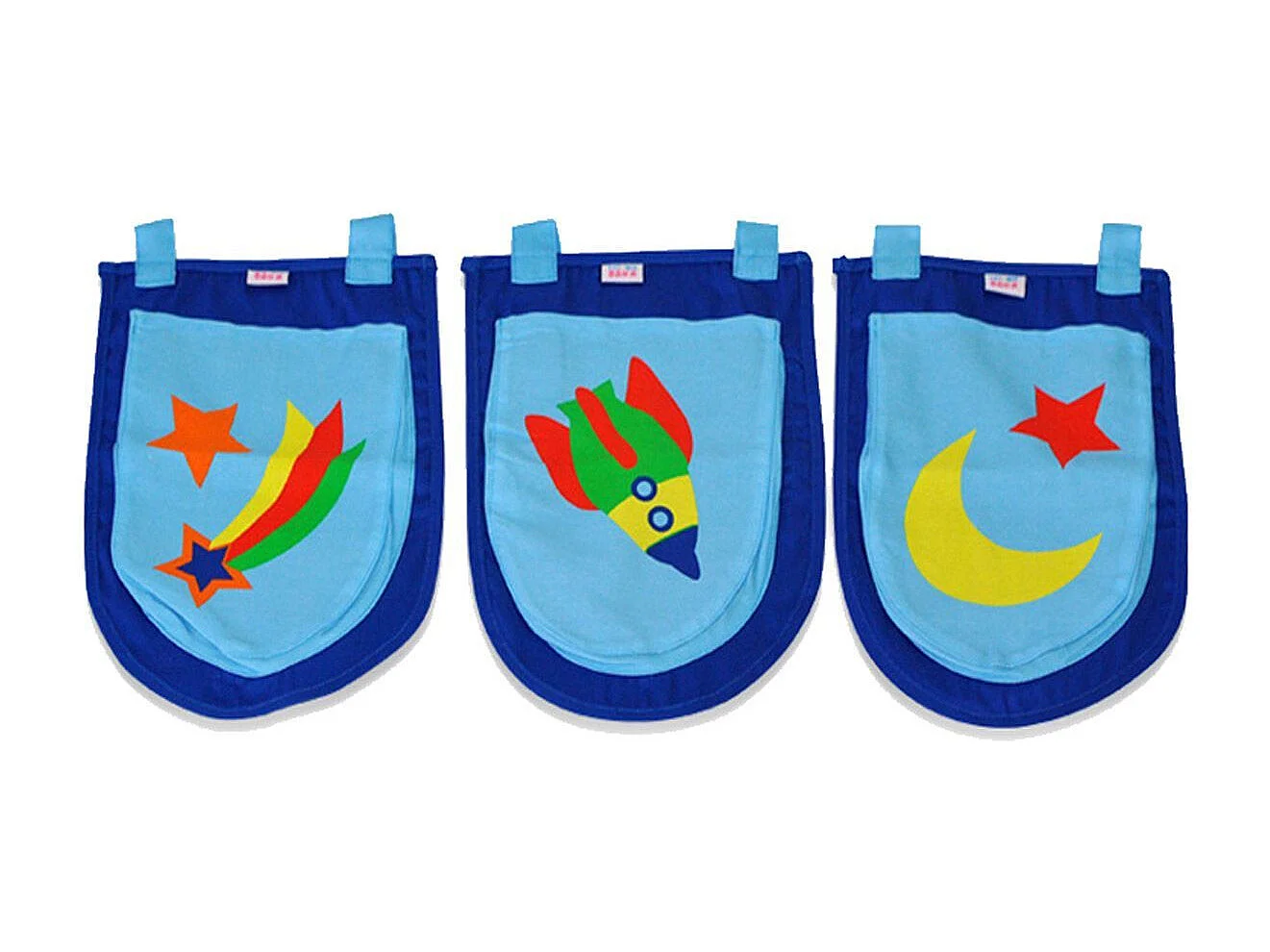 Pack - Lit Enfant, Tente & 3 Pochettes "Pino Astronaute II" Blanc