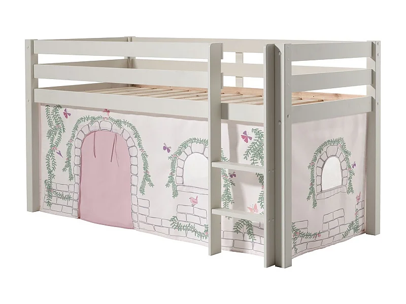 Pack - Lit Enfant & Tente "Pino Birdy" Blanc