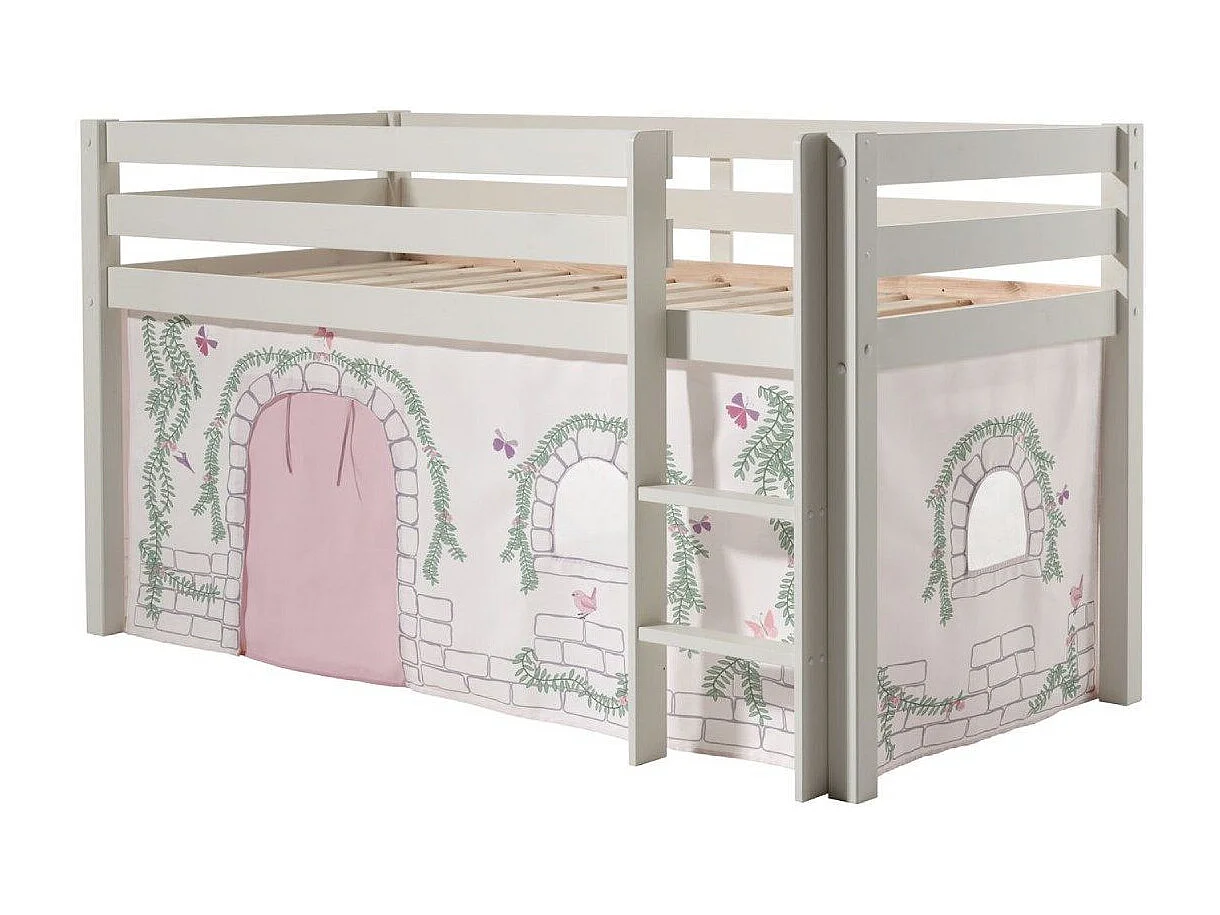 Pack - Lit Enfant & Tente "Pino Birdy" Blanc
