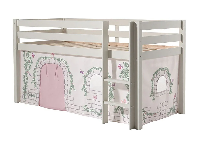 Pack - Lit Enfant & Tente "Pino Birdy" Blanc