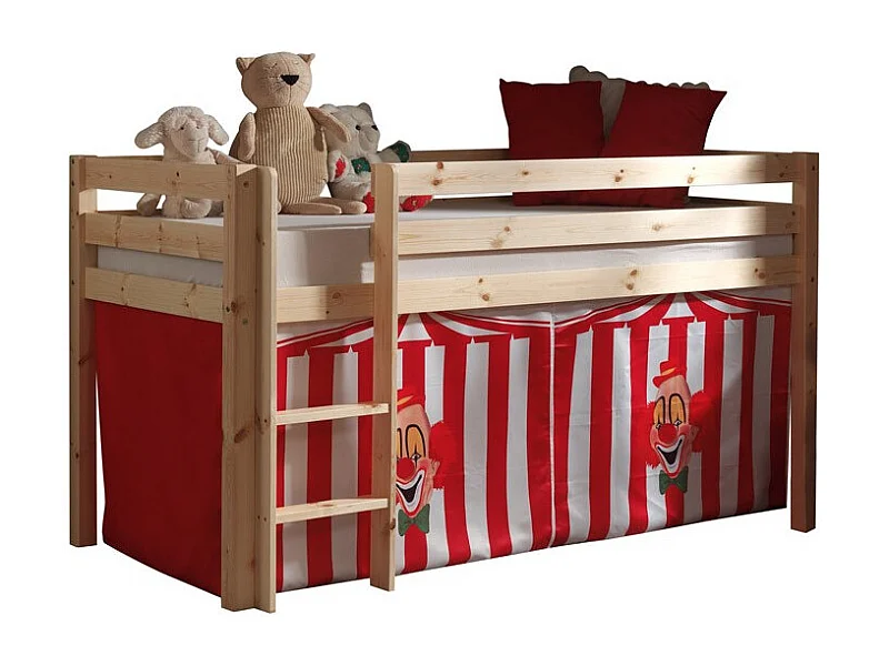 Lit Enfant "Pino Cirque" 90x200cm Naturel