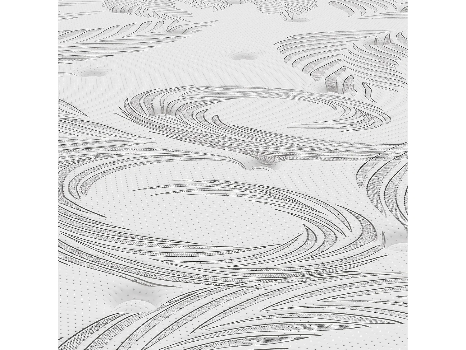 Matratze 180 x 200 cm, 7-Zonen-Taschenfederkern, feste H3 Liegekomfort, 22 cm Komfortschaum, allergikerfreundlich – HOMAVO