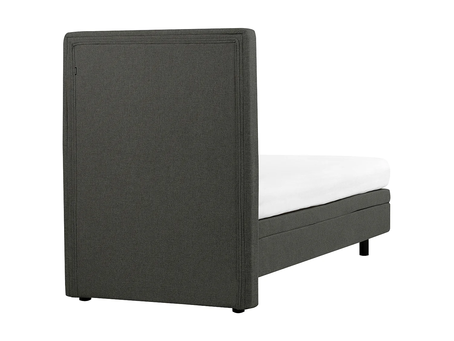 Lit réglable Tissu DUKE II 90 x 200 cm Gris foncé