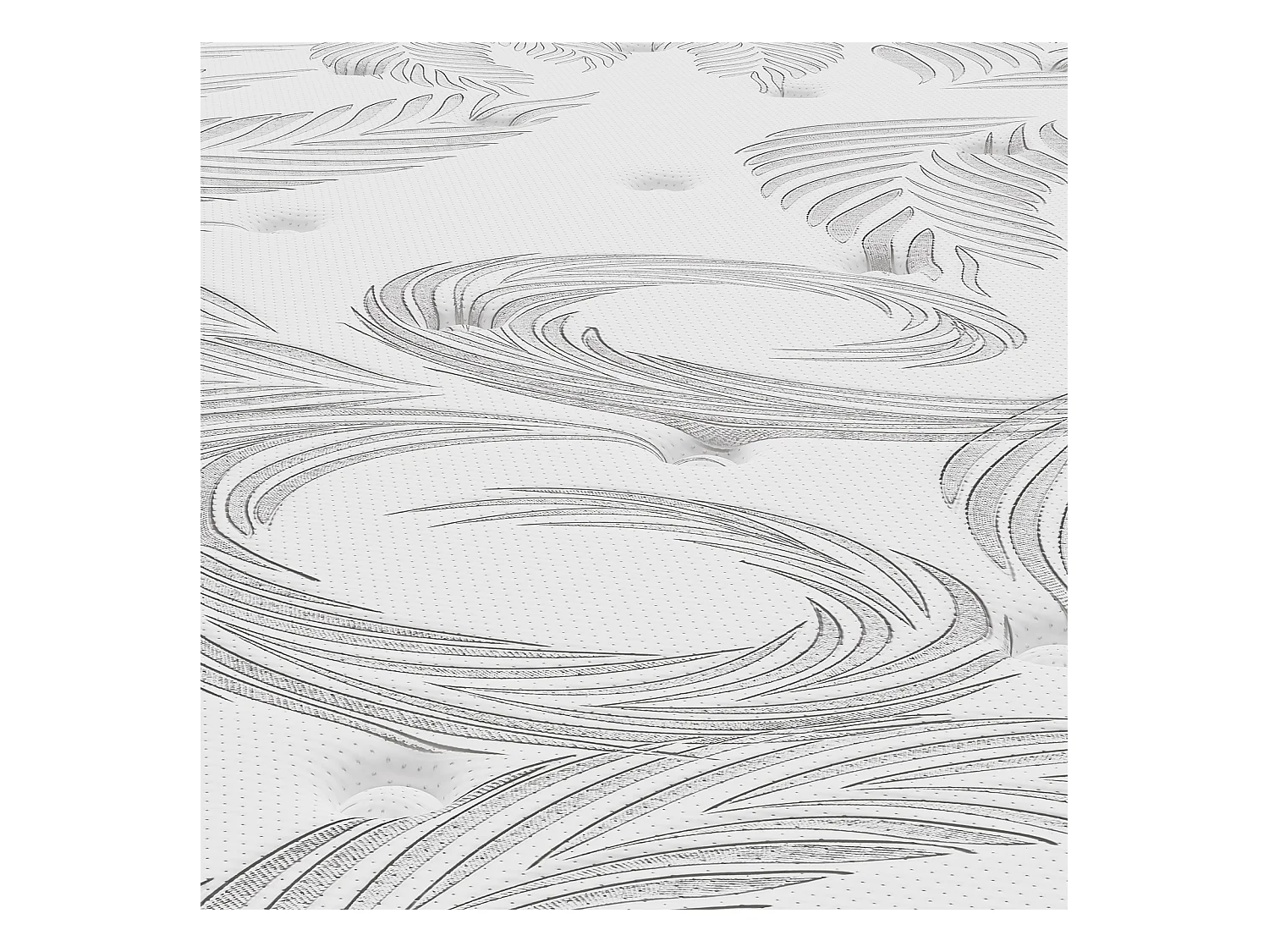 Materasso 140 x 200 cm a molle insacchettate 7 zone, rigidità H3, schiuma comfort spessore 22 cm, anti-allergico - HOMAVO