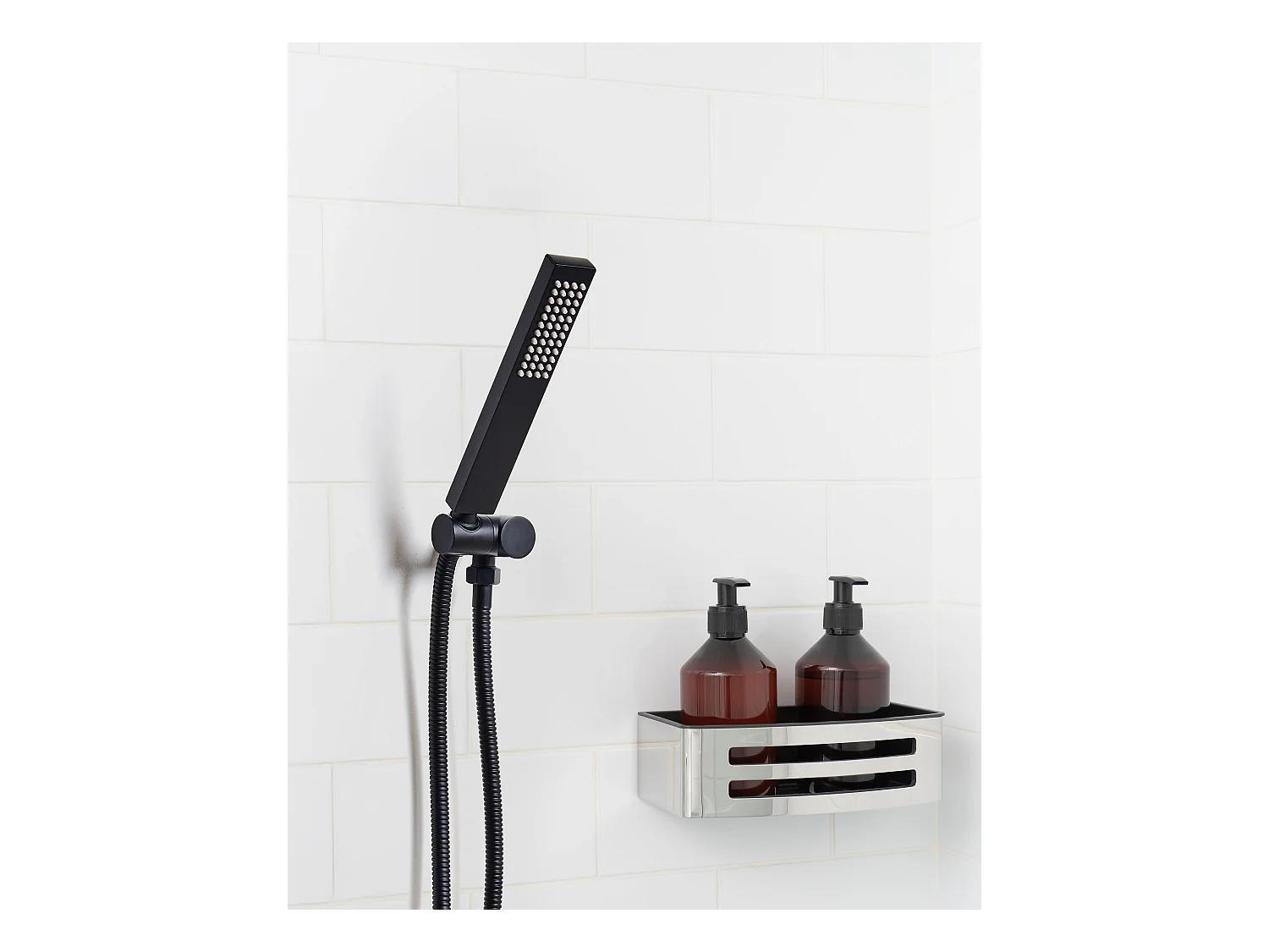 Pommeau de douche TABACAL Laiton Noir