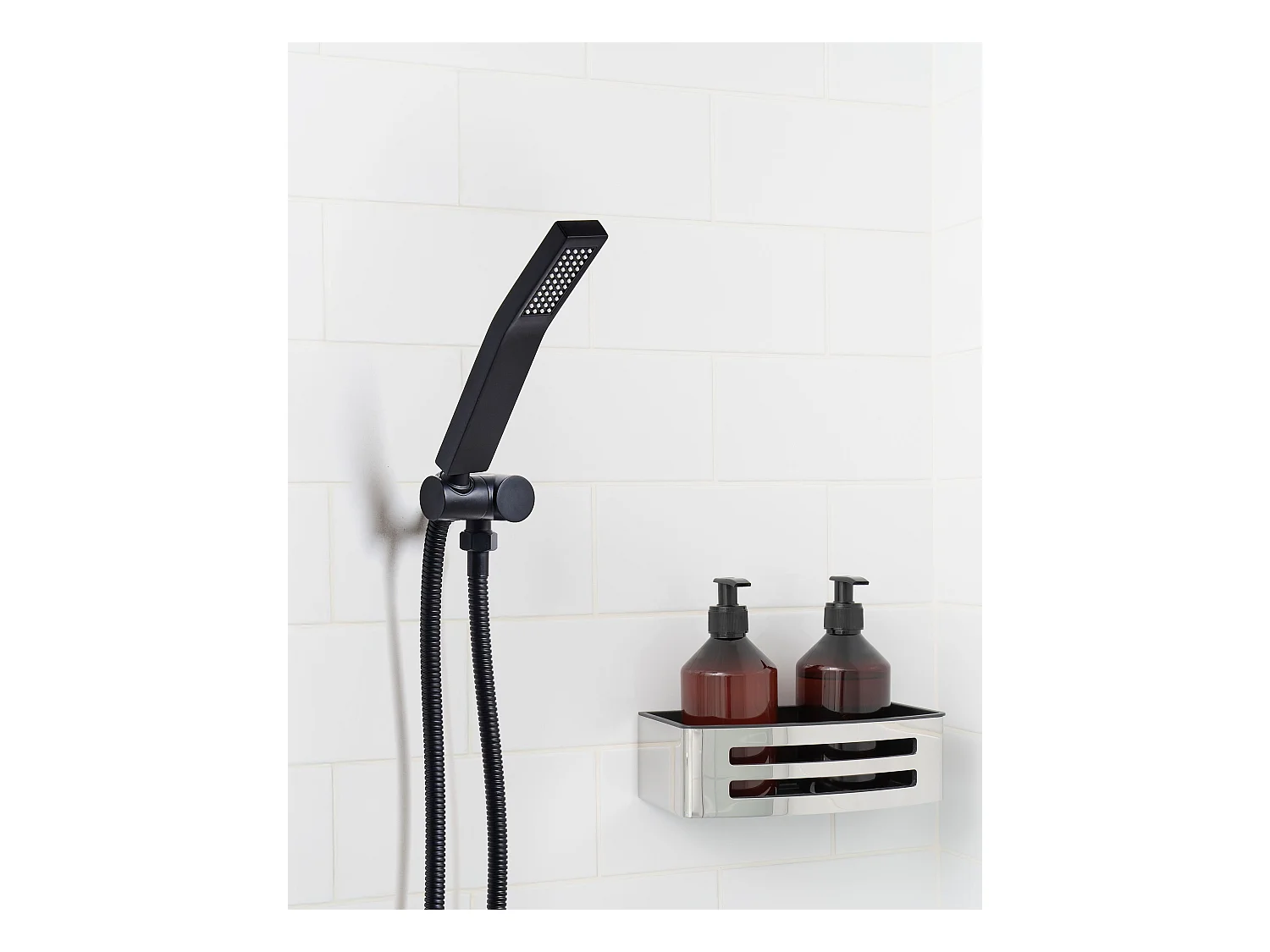 Soffione doccia AMBORO Nero