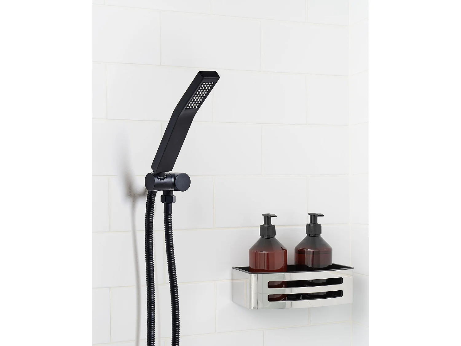 Soffione doccia AMBORO Nero