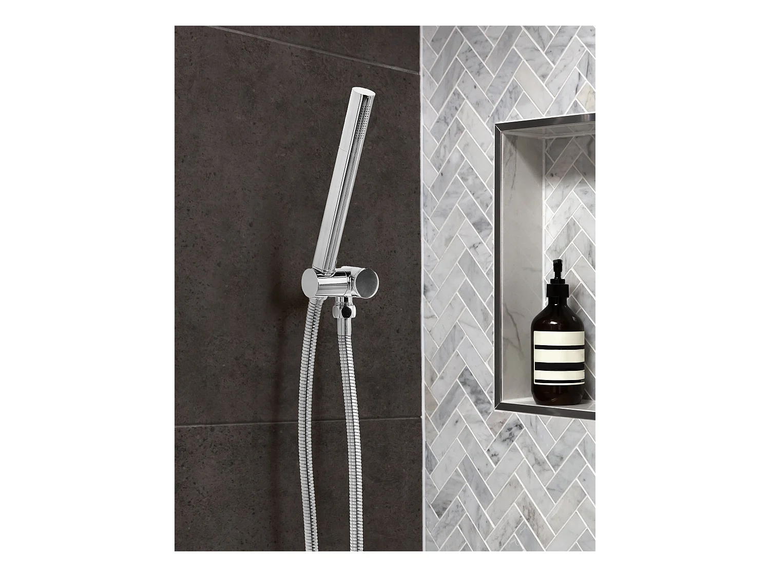 Pommeau de douche MARFAU Laiton Argenté