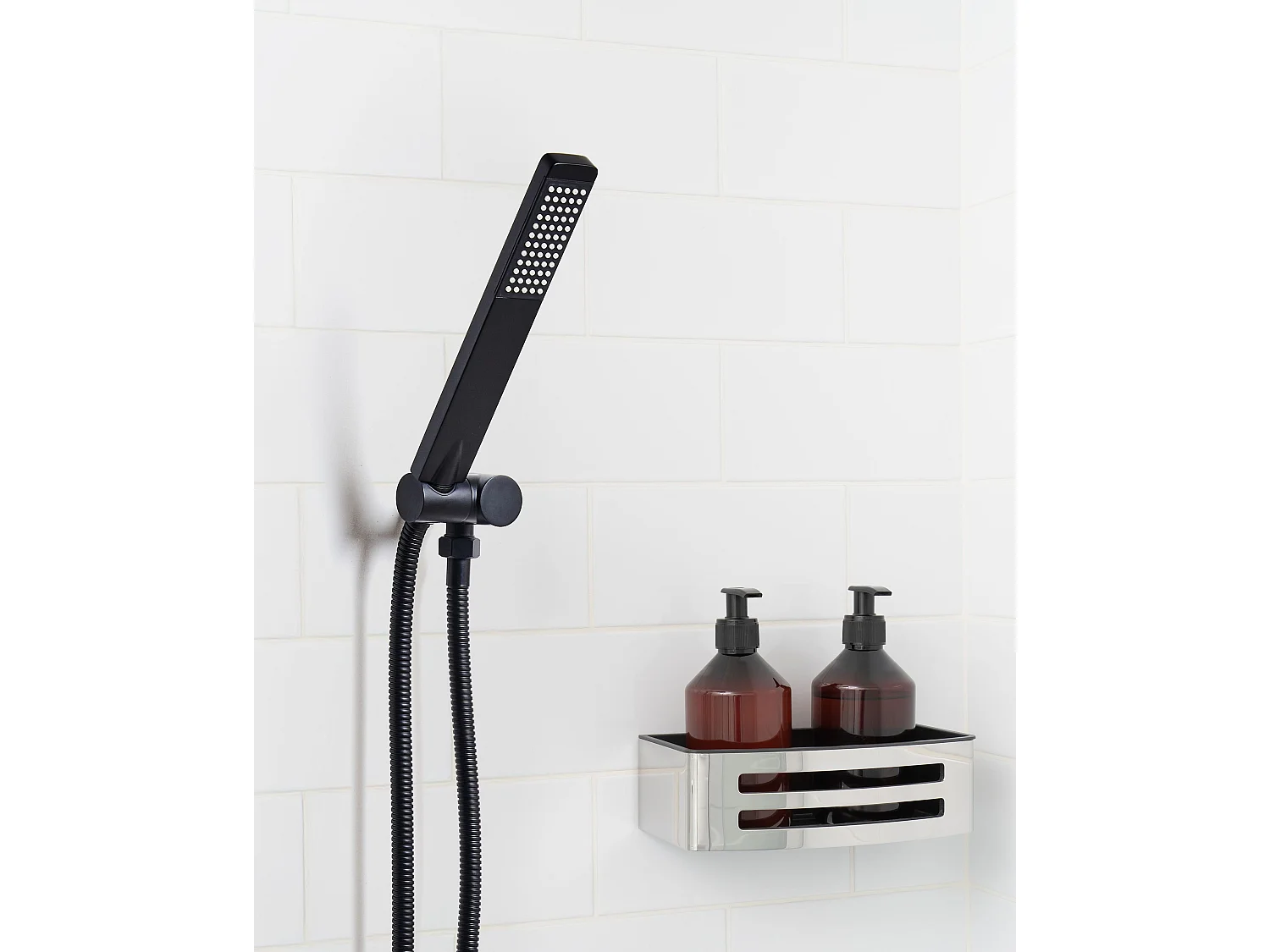 Pommeau de douche CHILAPA Noir