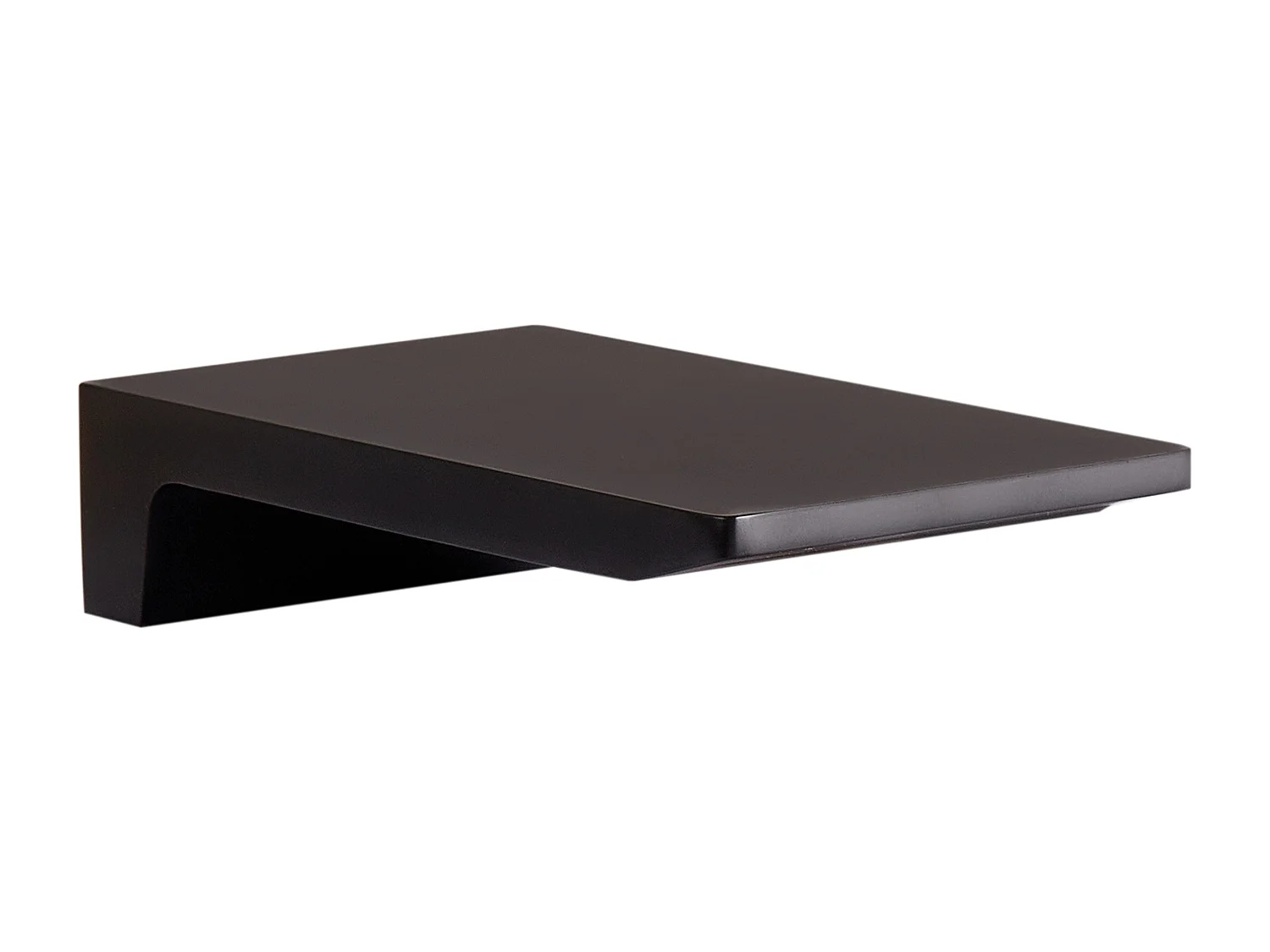 Robinet de lavabo mural KARUAY Laiton Noir