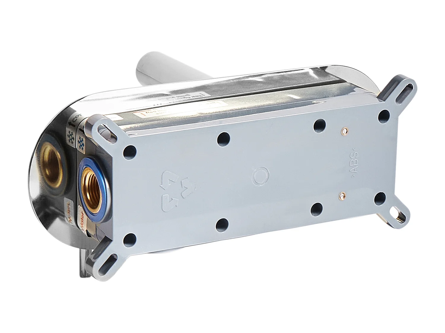 Bateria umywalkowa podtynkowa CLAVIJO Srebrny