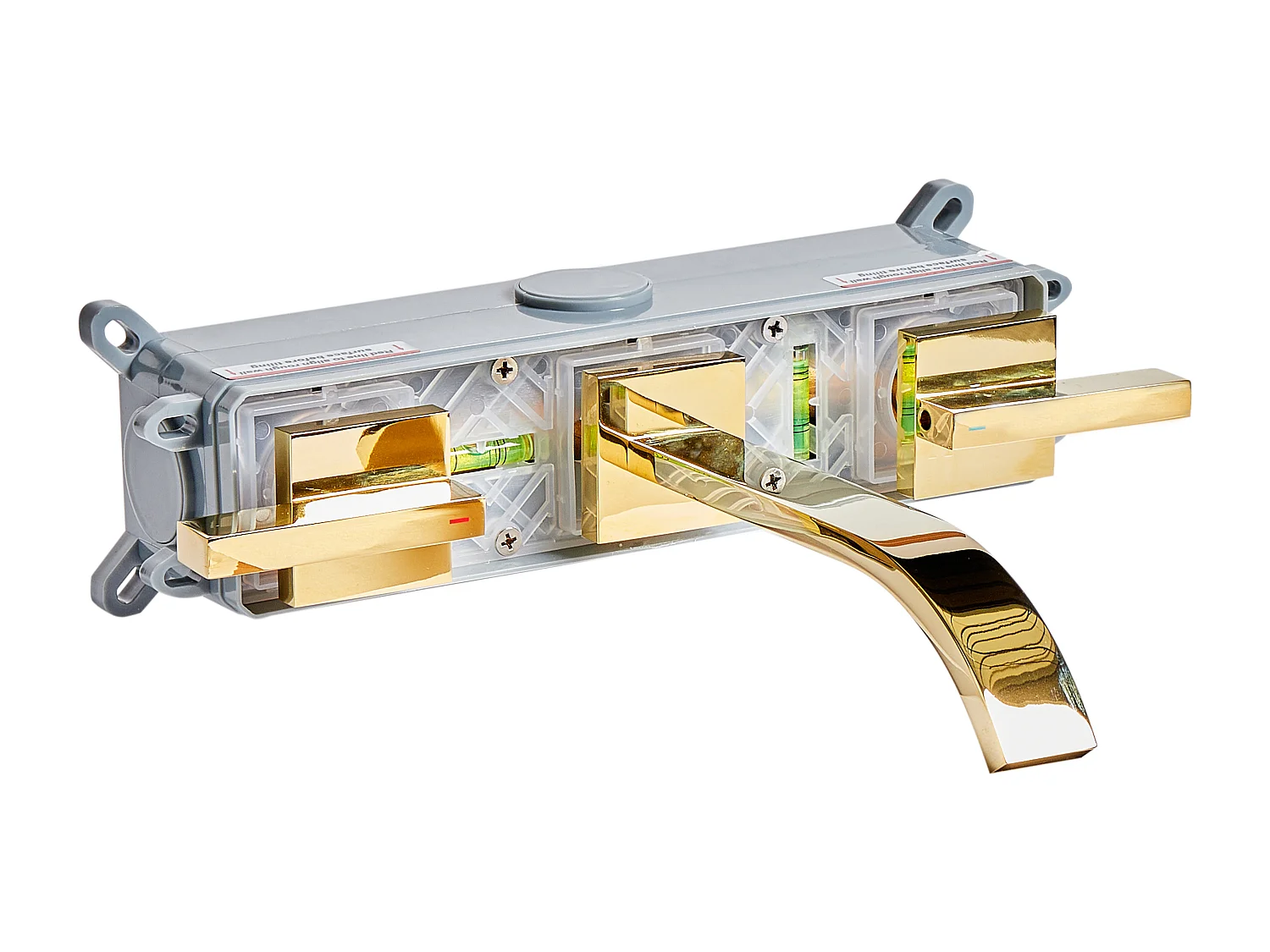 Wandmontierte Waschtischarmatur BERRACO Gold