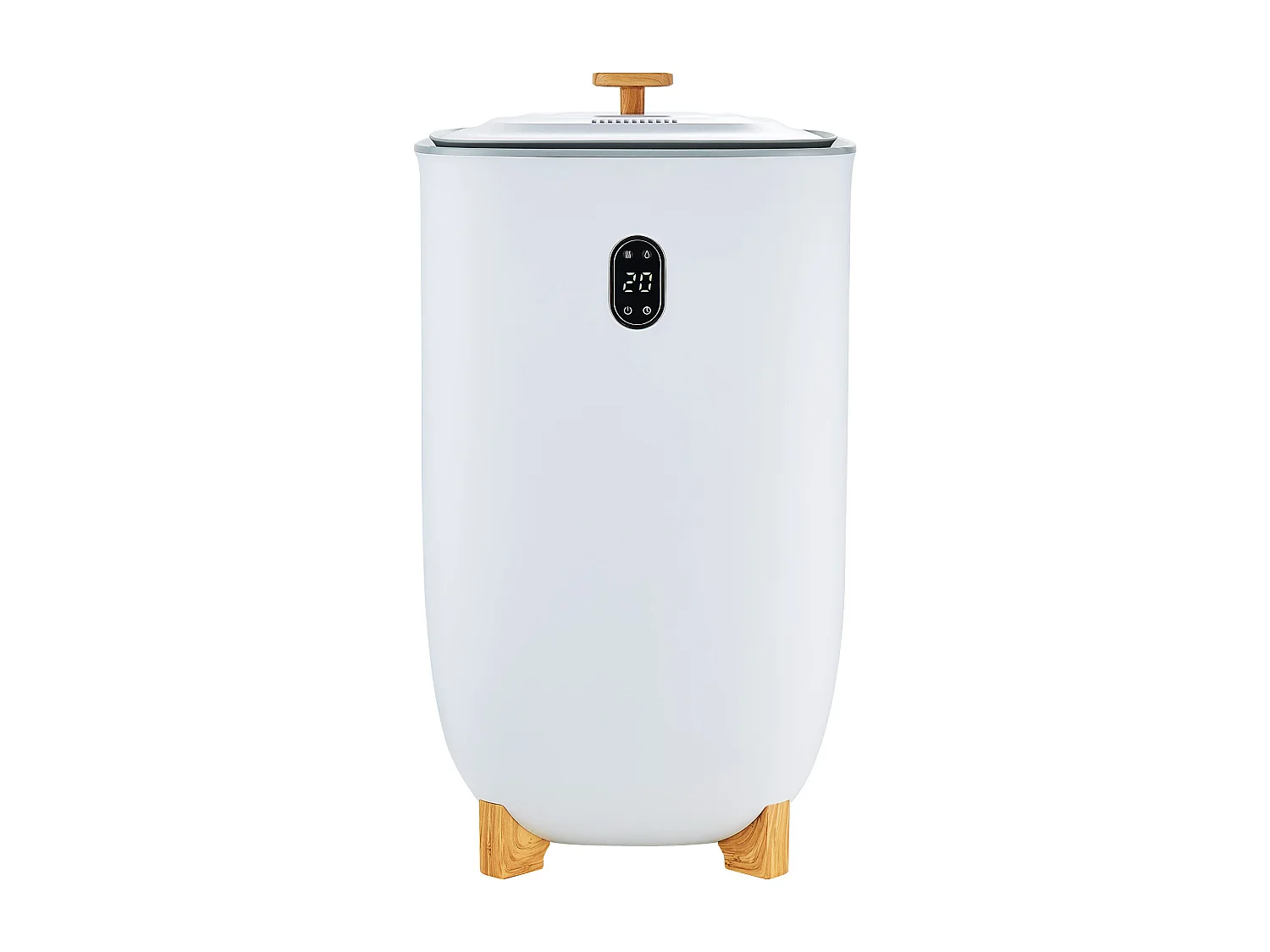 Secador de Toallas SucceBuy, Balde Calentador de Toallas 35L, Pantalla LED, Función Secado, Minutería, Blanco