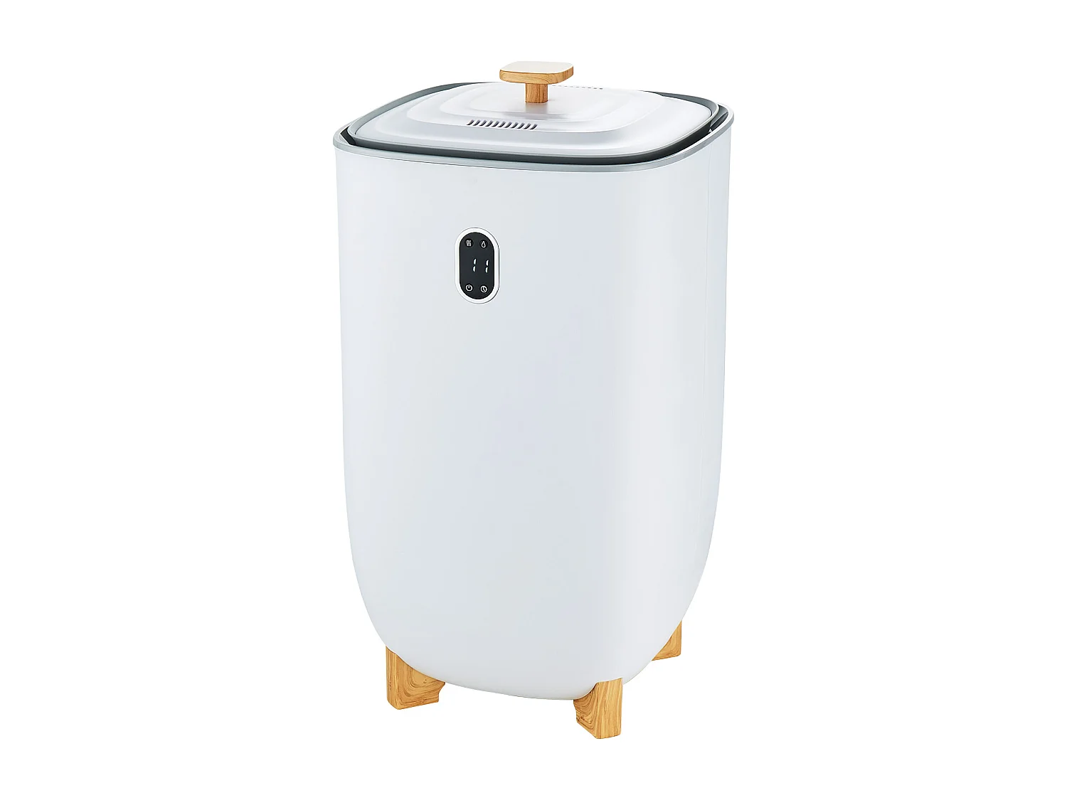 Secador de Toallas SucceBuy, Balde Calentador de Toallas 35L, Pantalla LED, Función Secado, Minutería, Blanco