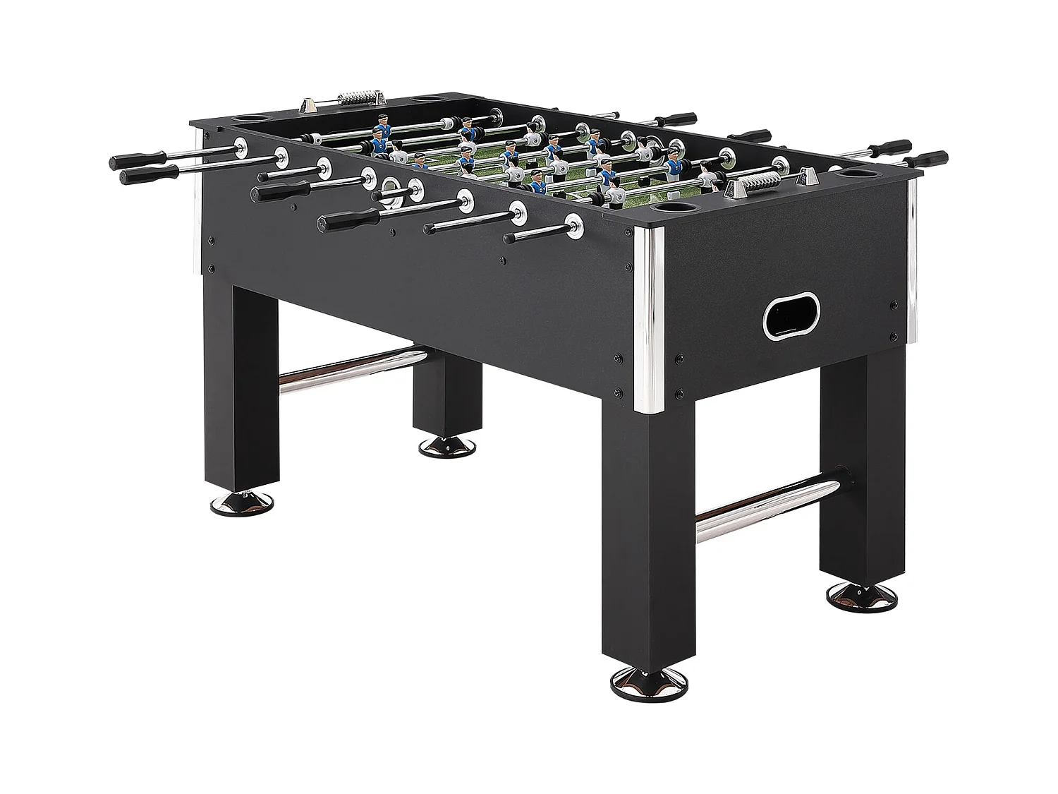 Mesa de Jogo de Matraquilhos SucceBuy Mesa de Matraquilhos de 139.7 cm, Jogo de Futebol Padrão para Uso Doméstico