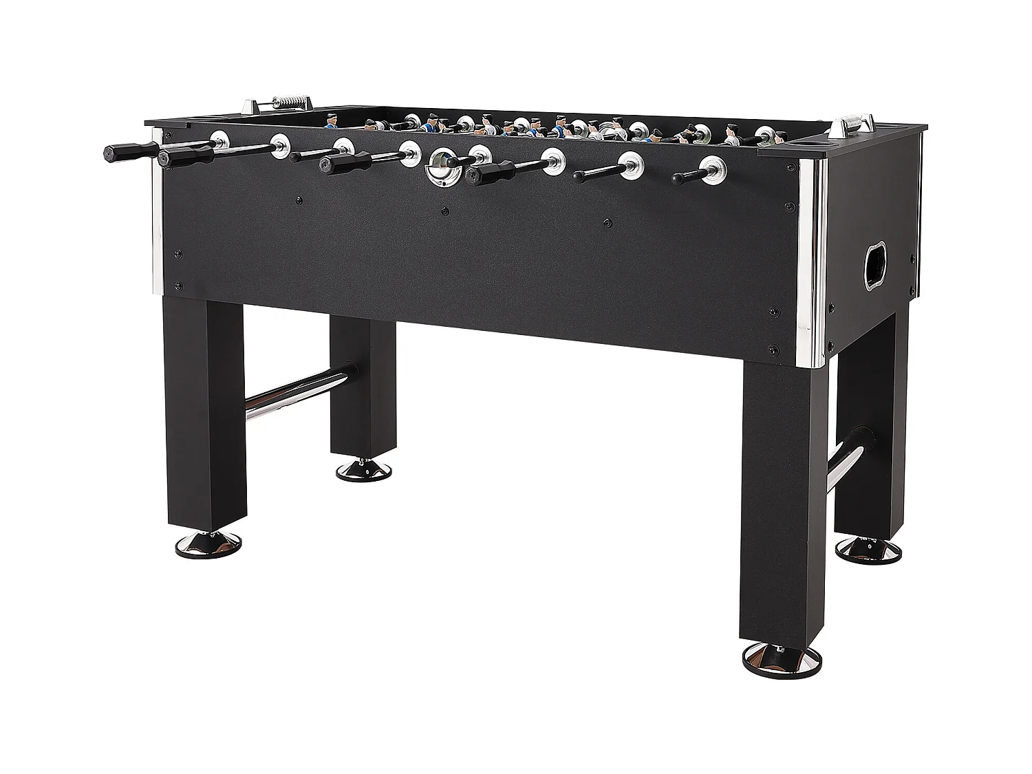Tischfußball Fußballspieltisch SucceBuy 139.7 cm Tischfußballtisch, Standard-Fußballspiel für Den Heimgebrauch