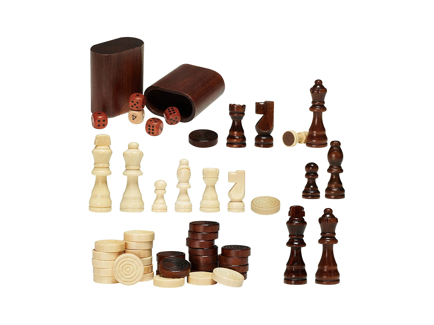 Jeu d'Échec, SucceBuy Ensemble de Meubles de Table de Jeu d'Échec et de Backgammon 3-EN-1 45,7 cm