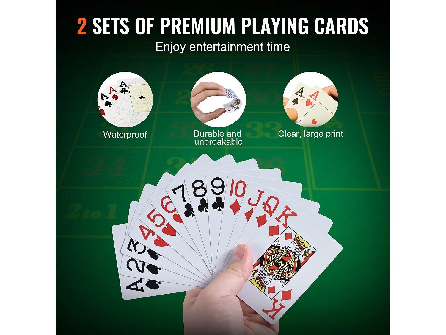 Mallette de Poker, SucceBuy Jeu de Jetons de Poker de 500 Pièces avec Étui, Jetons de 14 g pour Texas Holdem