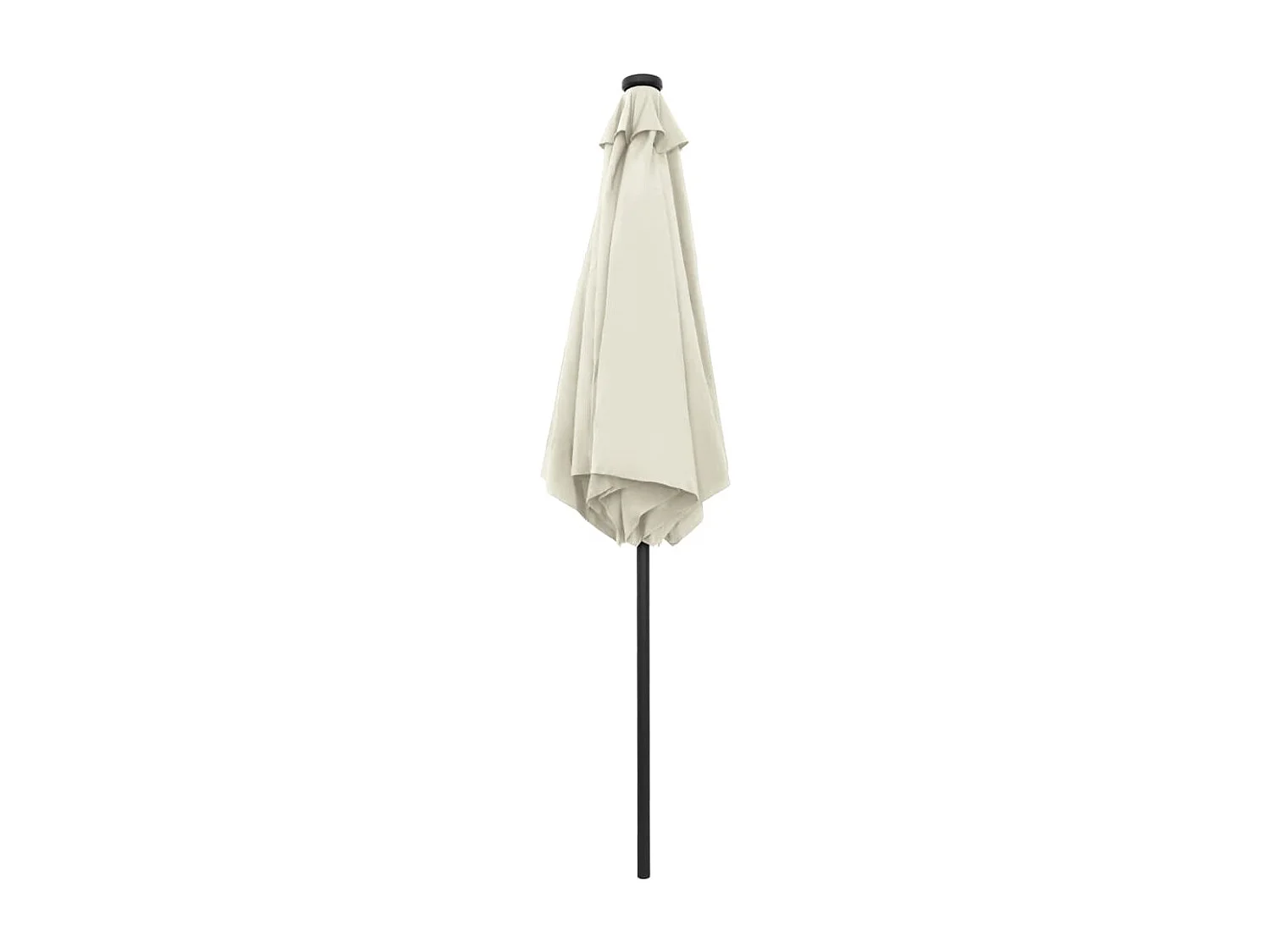 Parasol droit Ø 270 cm avec LED