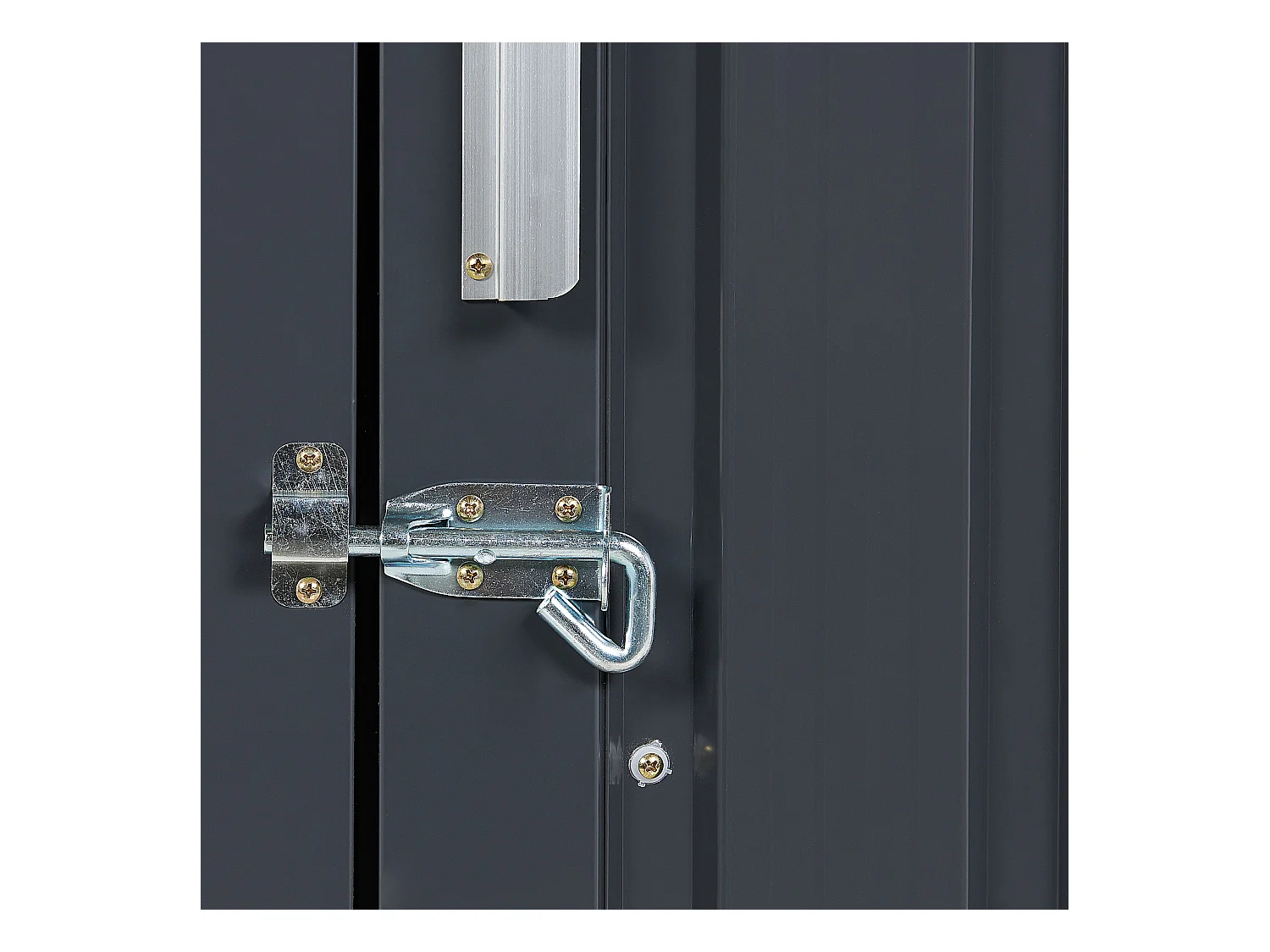 Abri de jardin AOSTA 270 cm 105 cm Noir