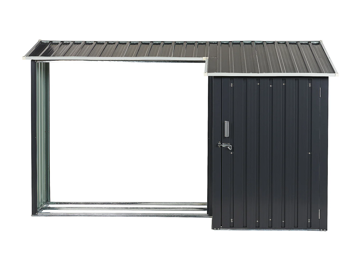 Remise à outils AOSTA 270 cm 105 cm Noir