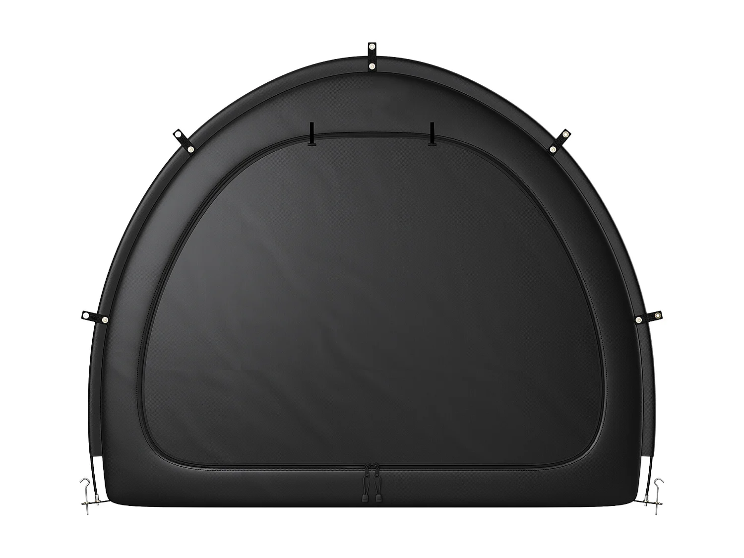 Abri à Vélo SucceBuy Tente de Rangement pour Vélos d'Extérieur, Abri de Jardin Étanche en Forme d'Éventail pour 4 à 5 Vélos