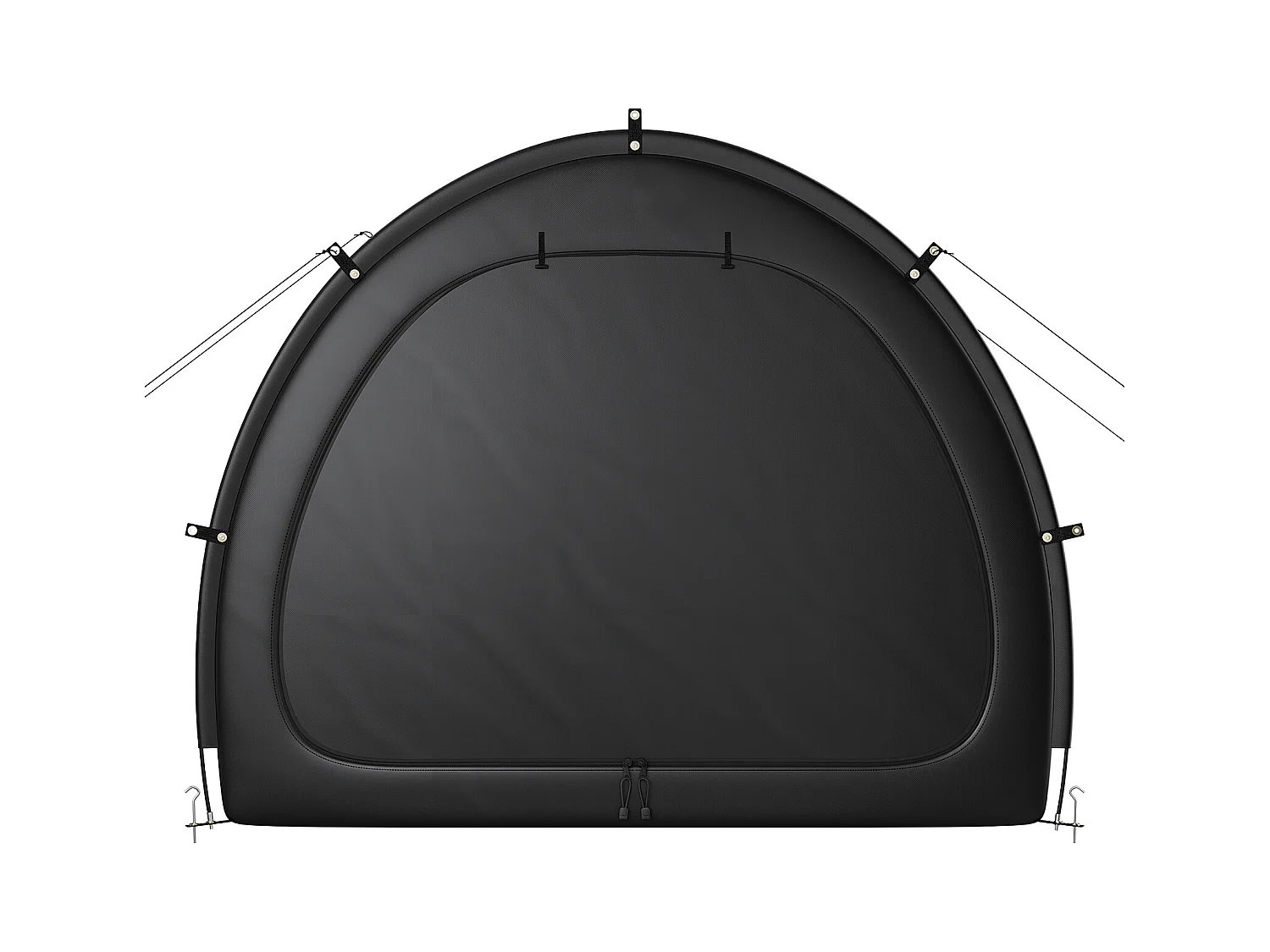 Abri à vélo Tente de Rangement Extérieure étanche pour Vélos SucceBuy pour 1 à 2 vélos - Conception en Forme d'éventail